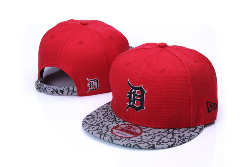 MLB Detroit Tigers Strapback Hat NU002